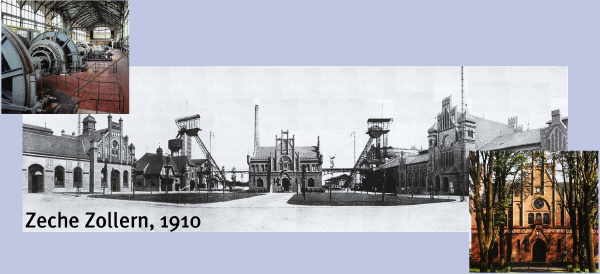 Zeche Zollern: machinery house, one of the administrative buildings